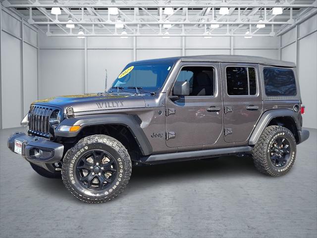 2021 Jeep Wrangler Unlimited Willys 4x4 2021 Jeep Wrangler Unlimited Willys 4x4