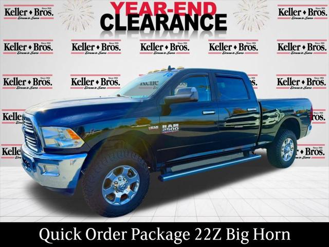 2016 RAM 2500 Big Horn 2016 RAM 2500 Big Horn