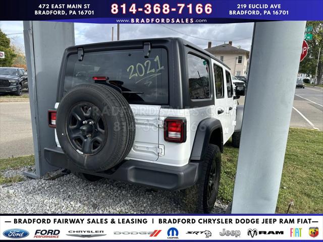 2021 Jeep Wrangler Unlimited Sport 4x4 2021 Jeep Wrangler Unlimited Sport 4x4