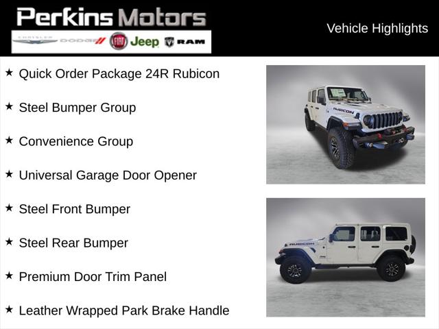 2026 Jeep Wrangler WRANGLER 4-DOOR RUBICON