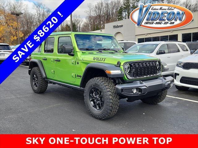 2026 Jeep Wrangler WRANGLER 4-DOOR WILLYS 2026 Jeep Wrangler WRANGLER 4-DOOR WILLYS