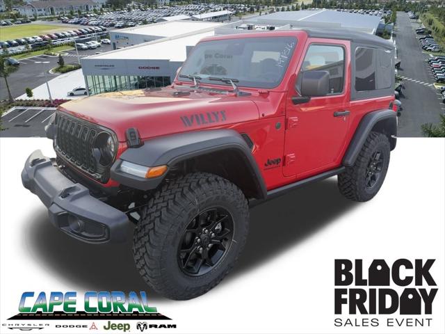 2026 Jeep Wrangler WRANGLER 2-DOOR WILLYS 2026 Jeep Wrangler WRANGLER 2-DOOR WILLYS