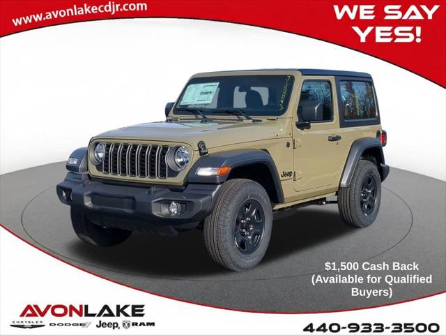 2026 Jeep Wrangler WRANGLER 2-DOOR SPORT 2026 Jeep Wrangler WRANGLER 2-DOOR SPORT