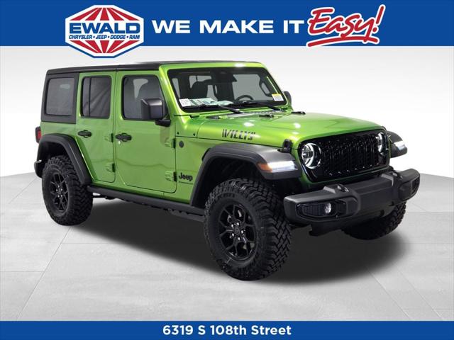 2026 Jeep Wrangler WRANGLER 4-DOOR WILLYS 2026 Jeep Wrangler WRANGLER 4-DOOR WILLYS