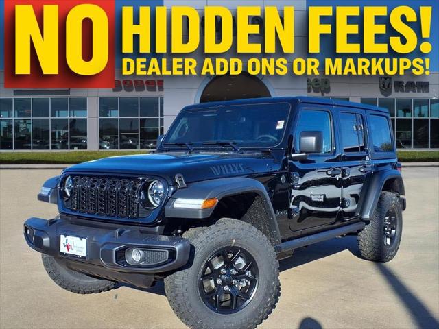 2026 Jeep Wrangler WRANGLER 4-DOOR WILLYS 2026 Jeep Wrangler WRANGLER 4-DOOR WILLYS