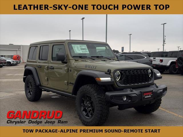 2026 Jeep Wrangler WRANGLER 4-DOOR WILLYS 2026 Jeep Wrangler WRANGLER 4-DOOR WILLYS