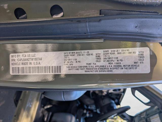 2026 Jeep Wrangler Sport