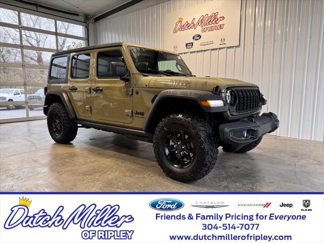 2026 Jeep Wrangler WRANGLER 4-DOOR WILLYS 2026 Jeep Wrangler WRANGLER 4-DOOR WILLYS