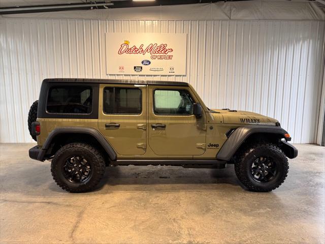 2026 Jeep Wrangler WRANGLER 4-DOOR WILLYS 2026 Jeep Wrangler WRANGLER 4-DOOR WILLYS