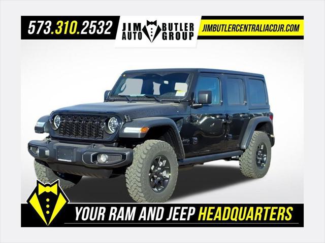 2026 Jeep Wrangler WRANGLER 4-DOOR WILLYS 2026 Jeep Wrangler WRANGLER 4-DOOR WILLYS