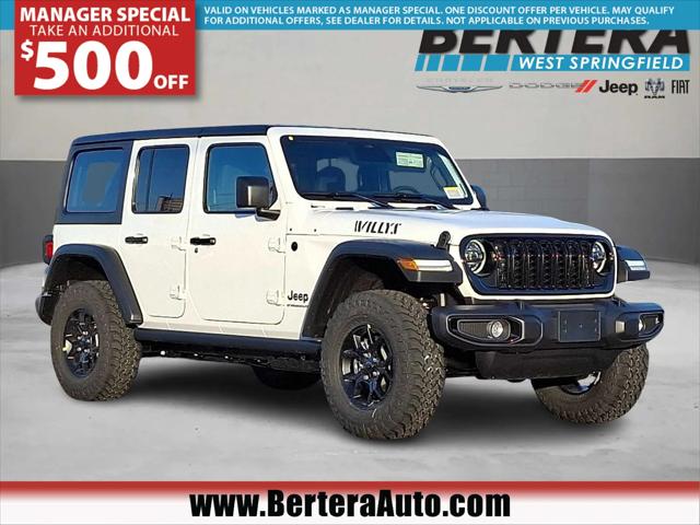 2026 Jeep Wrangler WRANGLER 4-DOOR WILLYS 2026 Jeep Wrangler WRANGLER 4-DOOR WILLYS