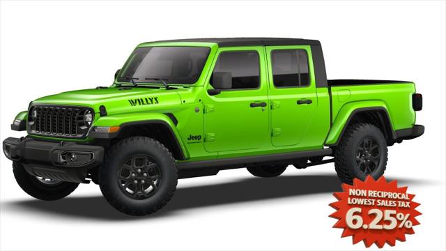 2026 Jeep Gladiator GLADIATOR WILLYS 4X4 2026 Jeep Gladiator GLADIATOR WILLYS 4X4