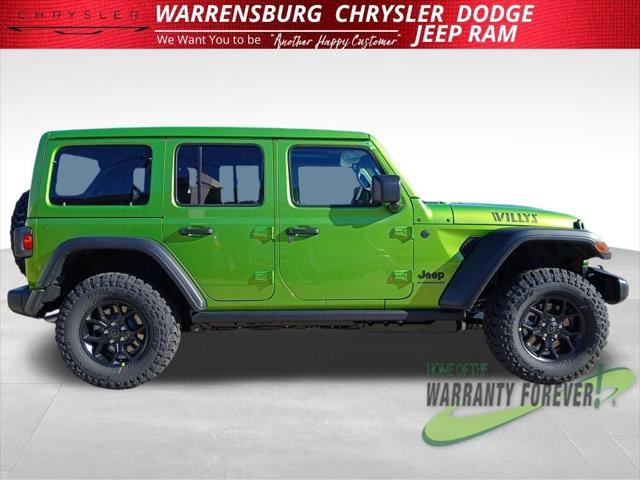 2026 Jeep Wrangler WRANGLER 4-DOOR WILLYS 2026 Jeep Wrangler WRANGLER 4-DOOR WILLYS