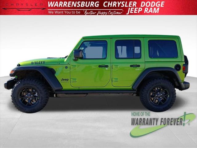 2026 Jeep Wrangler WRANGLER 4-DOOR WILLYS 2026 Jeep Wrangler WRANGLER 4-DOOR WILLYS