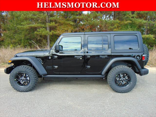 2026 Jeep Wrangler WRANGLER 4-DOOR WILLYS 2026 Jeep Wrangler WRANGLER 4-DOOR WILLYS