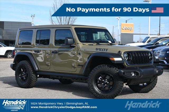 2026 Jeep Wrangler 4-Door Willys 4x4 for sale in Hoover, AL