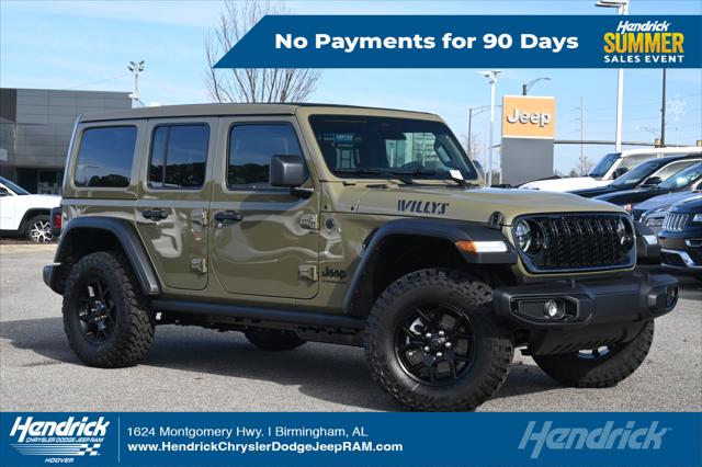 2026 Jeep Wrangler 4-Door Willys 4x4 for sale in Hoover, AL
