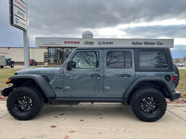 2026 Jeep Wrangler WRANGLER 4-DOOR WILLYS 2026 Jeep Wrangler WRANGLER 4-DOOR WILLYS