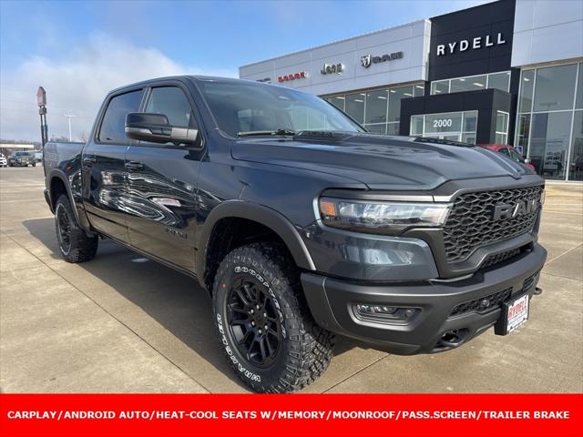 2026 RAM Ram 1500 RAM 1500 REBEL CREW CAB 4X4 57 BOX