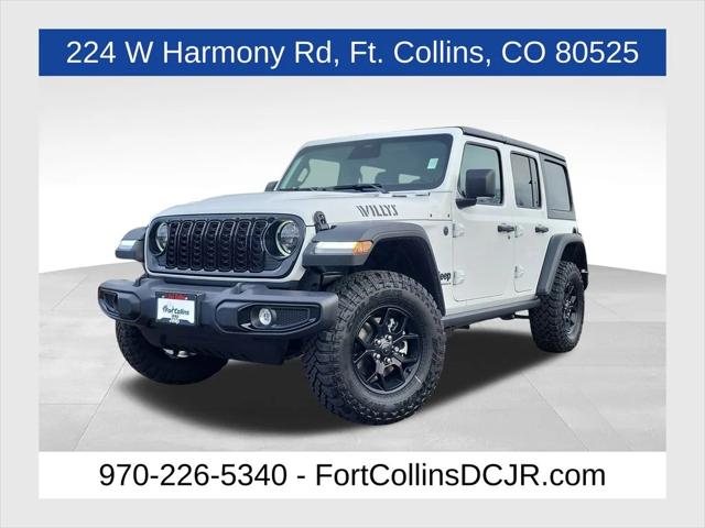 2026 Jeep Wrangler WRANGLER 4-DOOR WILLYS 2026 Jeep Wrangler WRANGLER 4-DOOR WILLYS
