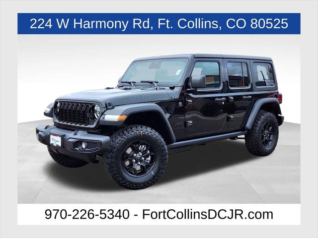 2026 Jeep Wrangler WRANGLER 4-DOOR WILLYS 2026 Jeep Wrangler WRANGLER 4-DOOR WILLYS