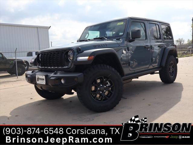 2026 Jeep Wrangler WRANGLER 4-DOOR WILLYS 2026 Jeep Wrangler WRANGLER 4-DOOR WILLYS