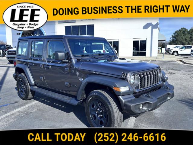 2026 Jeep Wrangler WRANGLER 4-DOOR SPORT 2026 Jeep Wrangler WRANGLER 4-DOOR SPORT