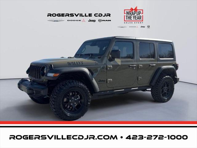 2026 Jeep Wrangler WRANGLER 4-DOOR WILLYS