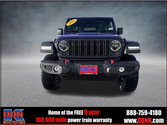 2026 Jeep Wrangler WRANGLER 4-DOOR RUBICON