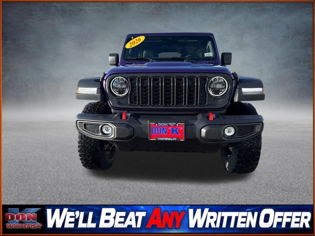 2026 Jeep Wrangler WRANGLER 4-DOOR RUBICON