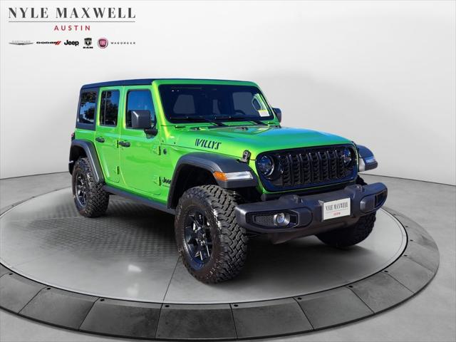2026 Jeep Wrangler WRANGLER 4-DOOR WILLYS 2026 Jeep Wrangler WRANGLER 4-DOOR WILLYS