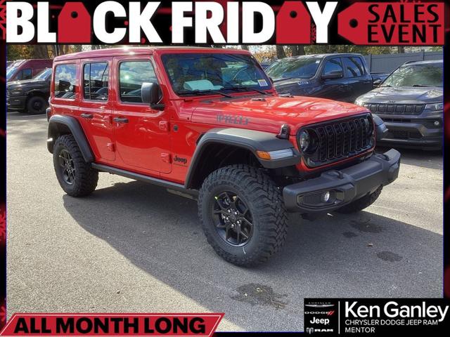 2026 Jeep Wrangler WRANGLER 4-DOOR WILLYS 2026 Jeep Wrangler WRANGLER 4-DOOR WILLYS