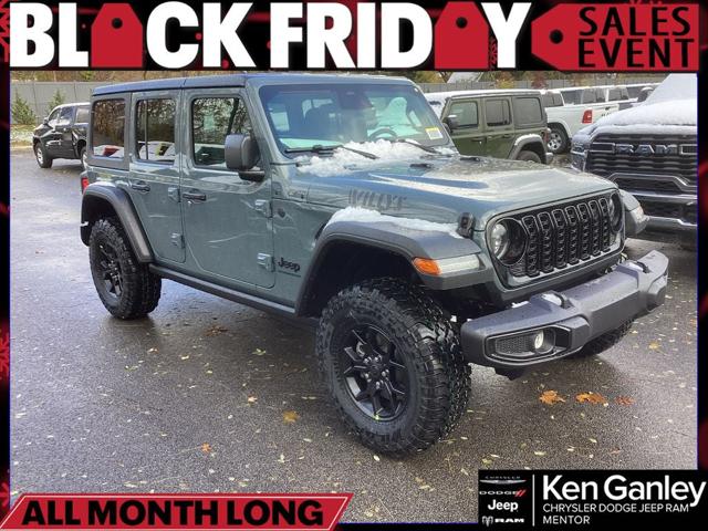 2026 Jeep Wrangler WRANGLER 4-DOOR WILLYS 2026 Jeep Wrangler WRANGLER 4-DOOR WILLYS