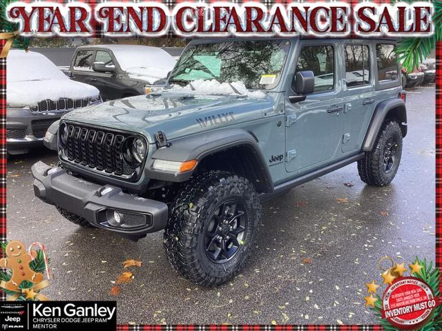 2026 Jeep Wrangler WRANGLER 4-DOOR WILLYS