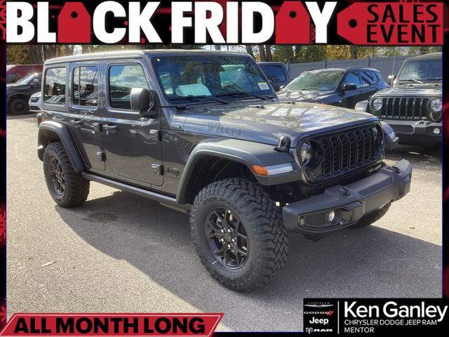 2026 Jeep Wrangler WRANGLER 4-DOOR WILLYS 2026 Jeep Wrangler WRANGLER 4-DOOR WILLYS