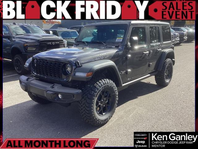 2026 Jeep Wrangler WRANGLER 4-DOOR WILLYS 2026 Jeep Wrangler WRANGLER 4-DOOR WILLYS