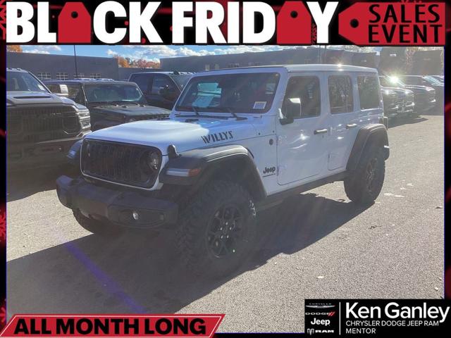 2026 Jeep Wrangler WRANGLER 4-DOOR WILLYS 2026 Jeep Wrangler WRANGLER 4-DOOR WILLYS