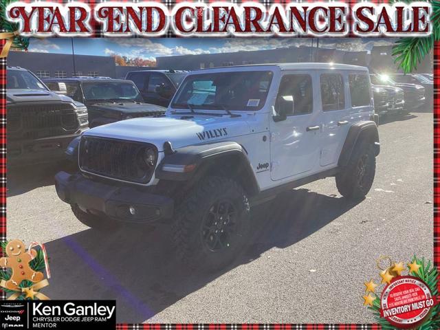 2026 Jeep Wrangler WRANGLER 4-DOOR WILLYS