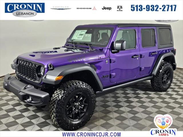2026 Jeep Wrangler WRANGLER 4-DOOR WILLYS 2026 Jeep Wrangler WRANGLER 4-DOOR WILLYS