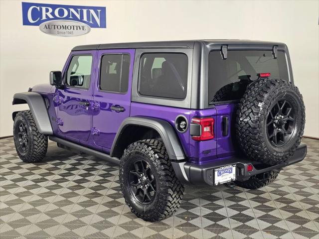 2026 Jeep Wrangler WRANGLER 4-DOOR WILLYS 2026 Jeep Wrangler WRANGLER 4-DOOR WILLYS