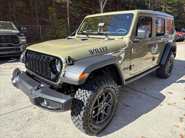 2026 Jeep Wrangler WRANGLER 4-DOOR WILLYS 2026 Jeep Wrangler WRANGLER 4-DOOR WILLYS