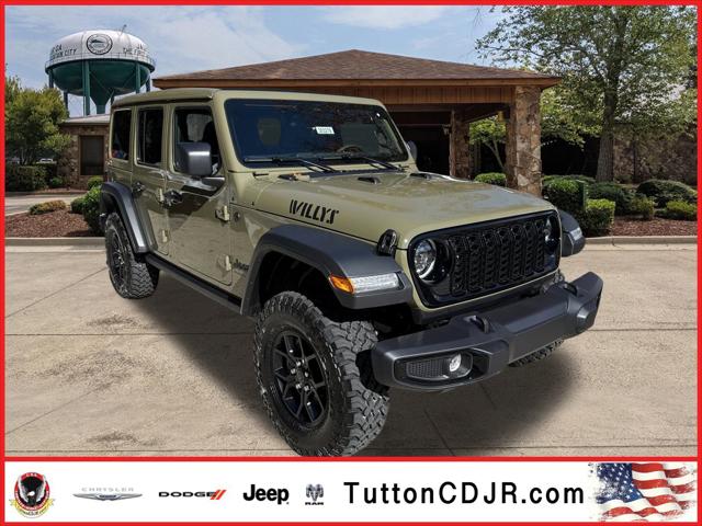 2026 Jeep Wrangler WRANGLER 4-DOOR WILLYS 2026 Jeep Wrangler WRANGLER 4-DOOR WILLYS