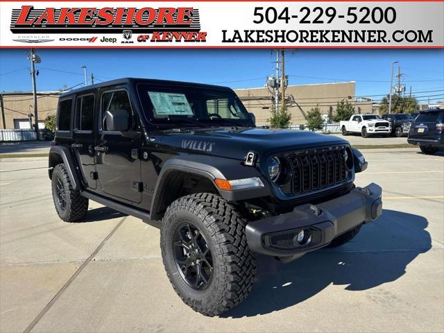2026 Jeep Wrangler WRANGLER 4-DOOR WILLYS 2026 Jeep Wrangler WRANGLER 4-DOOR WILLYS