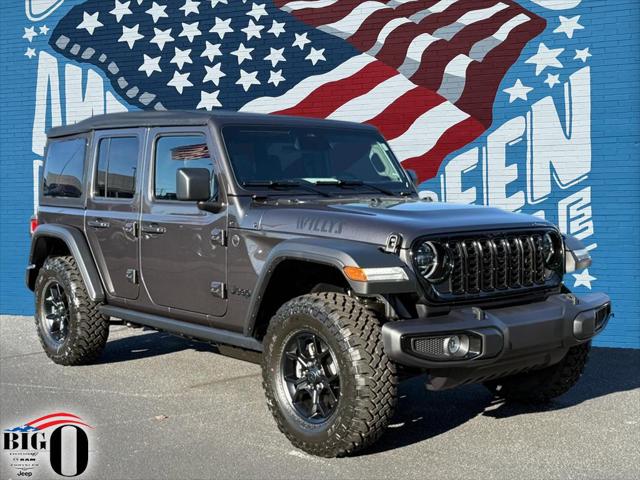 2026 Jeep Wrangler WRANGLER 4-DOOR WILLYS 2026 Jeep Wrangler WRANGLER 4-DOOR WILLYS