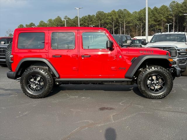 2026 Jeep Wrangler WRANGLER 4-DOOR WILLYS 2026 Jeep Wrangler WRANGLER 4-DOOR WILLYS