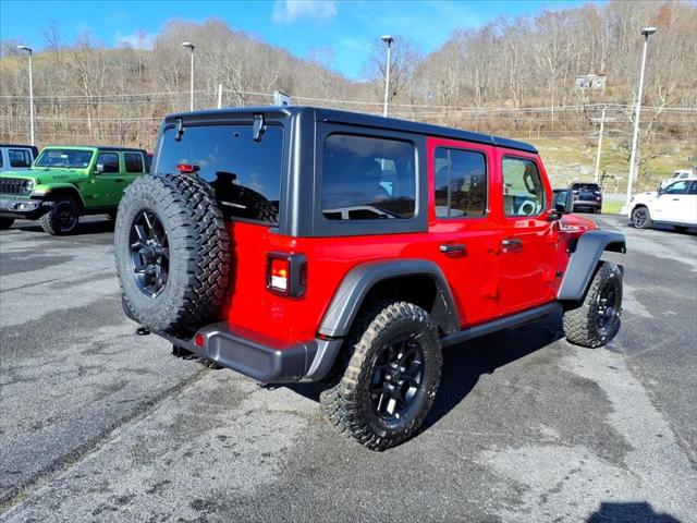 2026 Jeep Wrangler WRANGLER 4-DOOR WILLYS 2026 Jeep Wrangler WRANGLER 4-DOOR WILLYS