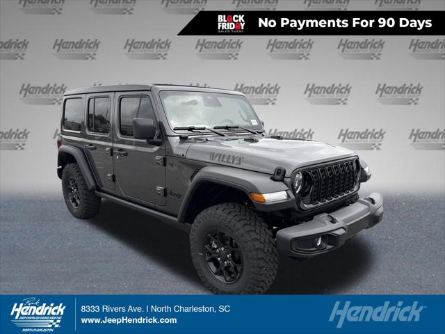 2026 Jeep Wrangler WRANGLER 4-DOOR WILLYS 2026 Jeep Wrangler WRANGLER 4-DOOR WILLYS