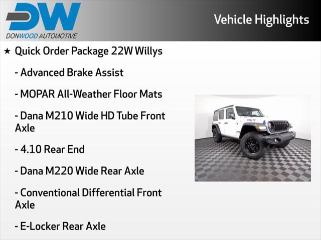 2026 Jeep Wrangler WRANGLER 4-DOOR WILLYS