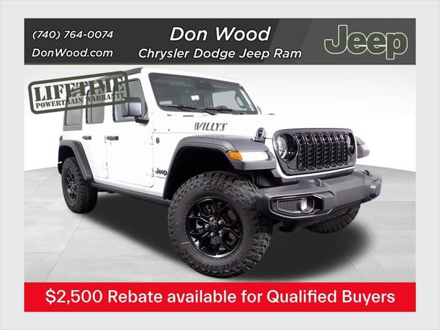 2026 Jeep Wrangler WRANGLER 4-DOOR WILLYS 2026 Jeep Wrangler WRANGLER 4-DOOR WILLYS