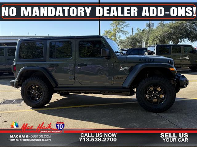 2026 Jeep Wrangler WRANGLER 4-DOOR WILLYS